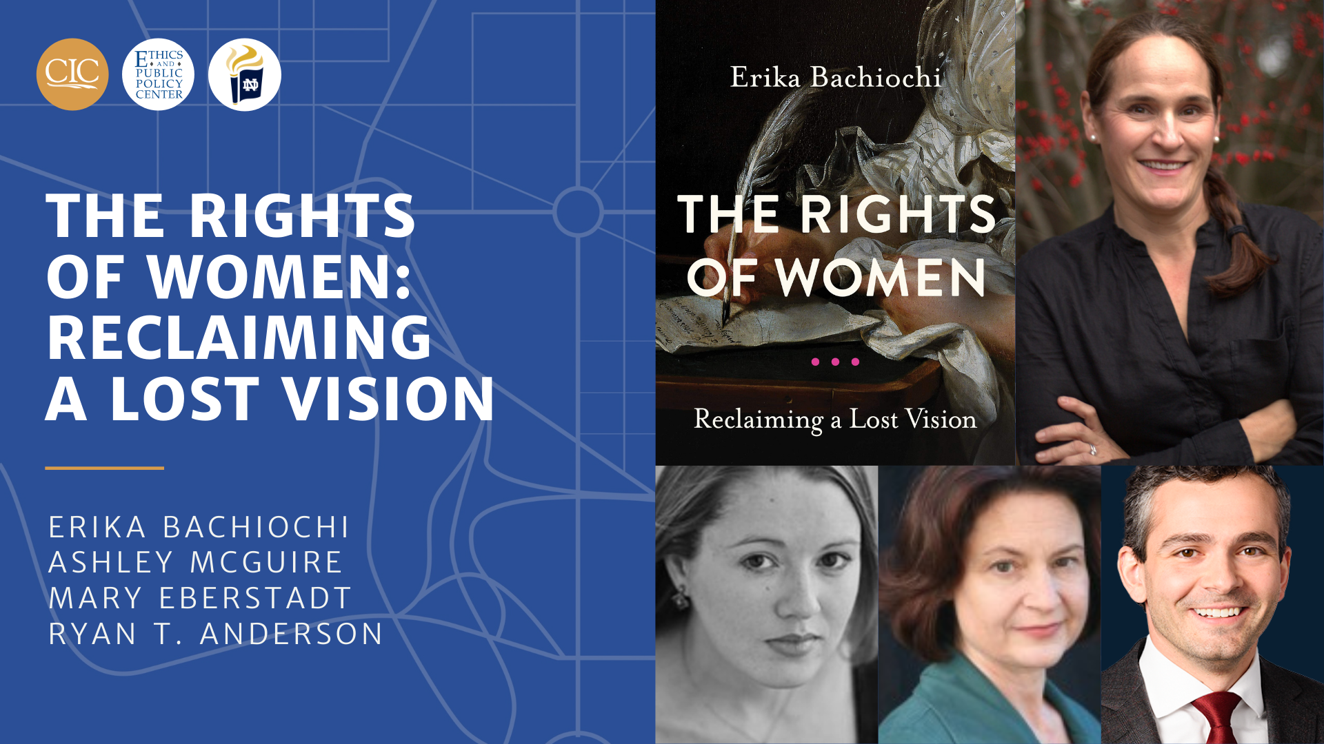 BOOK EVENT: The Rights Of Women: Reclaiming A Lost Vision - Ethics ...